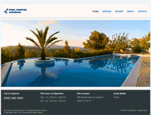Tablet Screenshot of poolserviceamerica.com